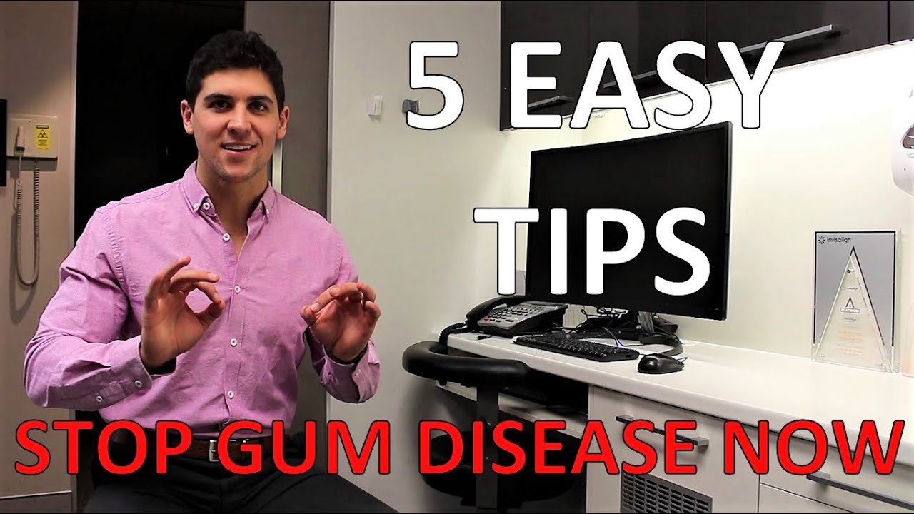 5 Steps Fix Gingivitis & Gum Pain